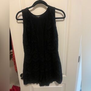 Medium, BEBE, lace and mesh romper
